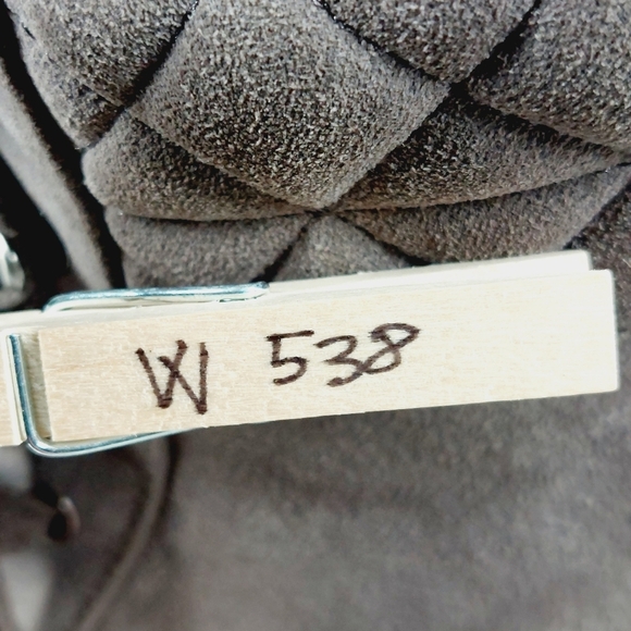 New Vince Camuto Merindil Brown Suede Lace Up Combat Boots W538 - Picture 11 of 11